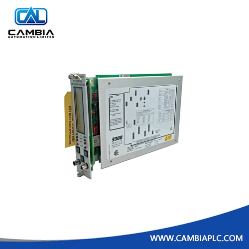 Bently nevada 3500/15, 125840-01, high voltage ac power input module